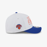 New York Knicks Draft 9Forty A-Frame Cap - White