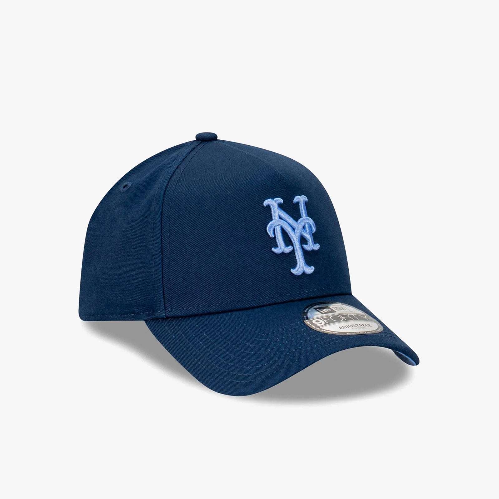 Navy mets hat top