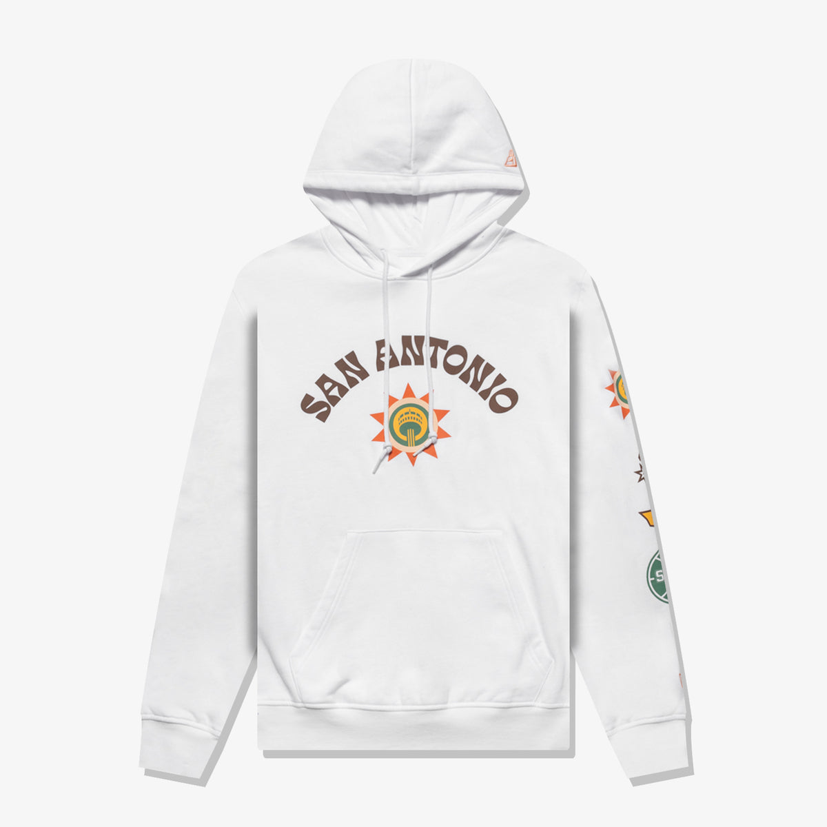 San Antonio Spurs 2024 City Edition Pullover Hoodie Throwback