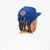 New York Knicks Nothing But Net Corduroy Deadstock Snapback - Blue