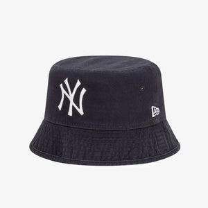 New York Pennant - Navy 2 Bucket Hat Sun Cap New York Nyy Ny