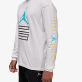 Brooklyn AJ11 Graphic Long-Sleeve T-Shirt - White