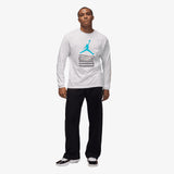 Brooklyn AJ11 Graphic Long-Sleeve T-Shirt - White