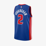 Cade Cunningham Detroit Pistons Icon Edition Swingman Jersey - Blue