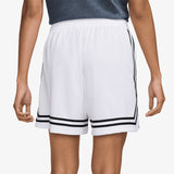 Crossover Dri-FIT 5" Women's Shorts - White/Black
