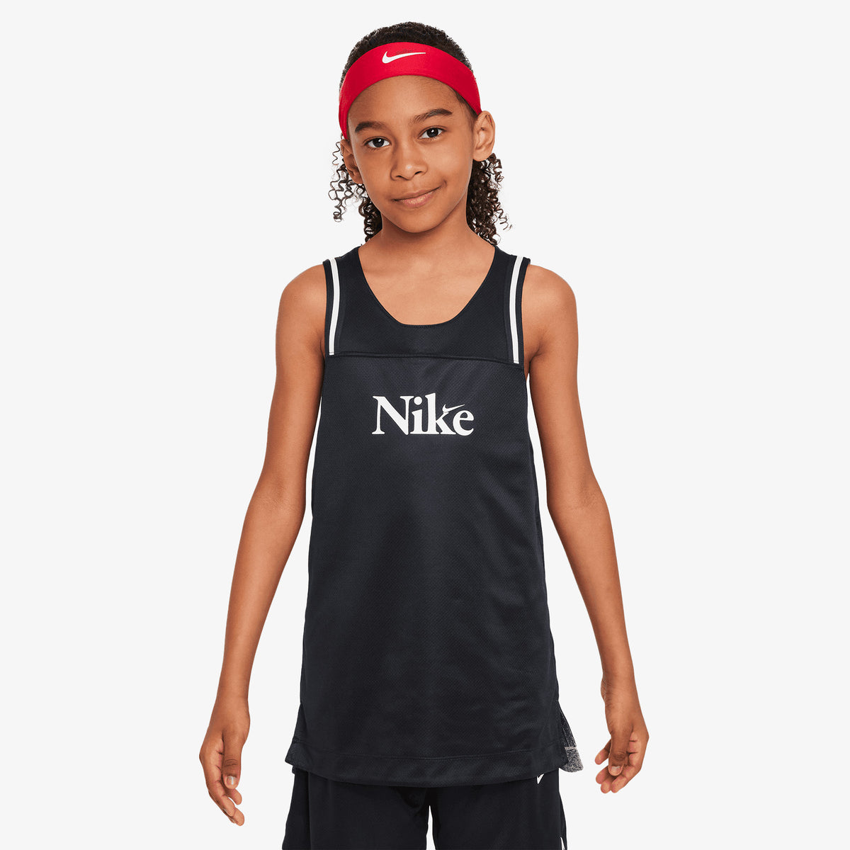 Culture of Basketball Reversible Youth Tank - Black