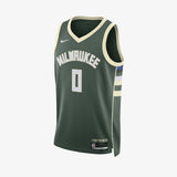Damian Lillard Milwaukee Bucks Icon Edition Swingman Jersey - Green