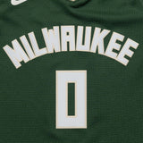 Damian Lillard Milwaukee Bucks Icon Edition Youth Swingman Jersey - Green