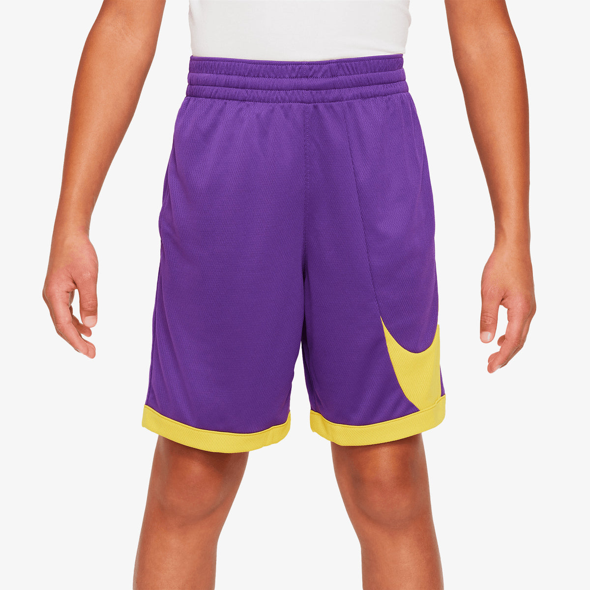Nike Dri-FIT Youth Basketball Shorts - Purple
