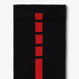 Elite 2.0 Crew Socks (1 Pair) - Black/University Red