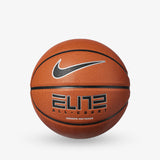 Elite All Court Basketball - Amber/Black/Metallic Silver - Size 5