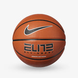 Elite All Court Basketball - Amber/Black/Metallic Silver - Size 6