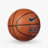 Elite All Court Basketball - Amber/Black/Metallic Silver - Size 6