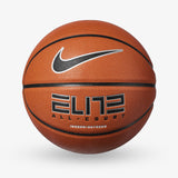 Elite All Court Basketball - Amber/Black/Metallic Silver - Size 7