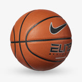 Elite All Court Basketball - Amber/Black/Metallic Silver - Size 7