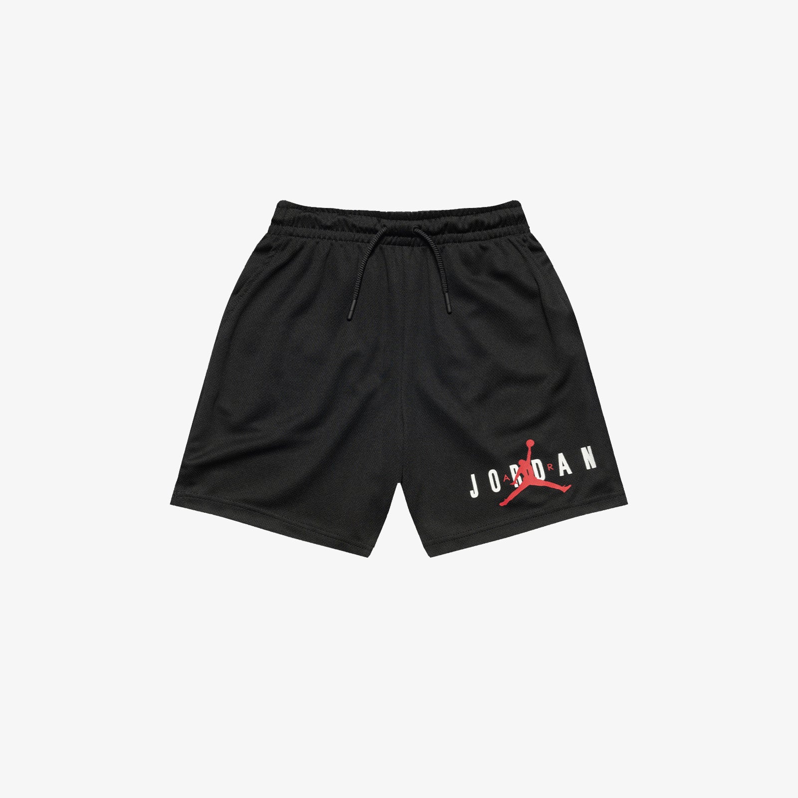 Essential Mesh Youth Shorts Black Throwback