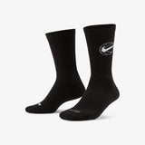 Everyday Crew Dri-FIT Socks (3 Pair) - Black/White