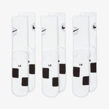 Everyday Crew Dri-FIT Socks (3 Pair) - White/Black