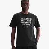 Everyone Watches Women's Sports™ T-Shirt - Black