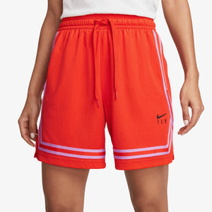 Girls red discount basketball shorts