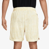 Giannis Antetokounmpo DNA Dri-FIT AOP 6" Mesh Shorts - Sail/Orewood Brown