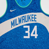 Giannis Antetokounmpo Milwaukee Bucks 2024 City Edition Toddler Swingman Jersey - Blue