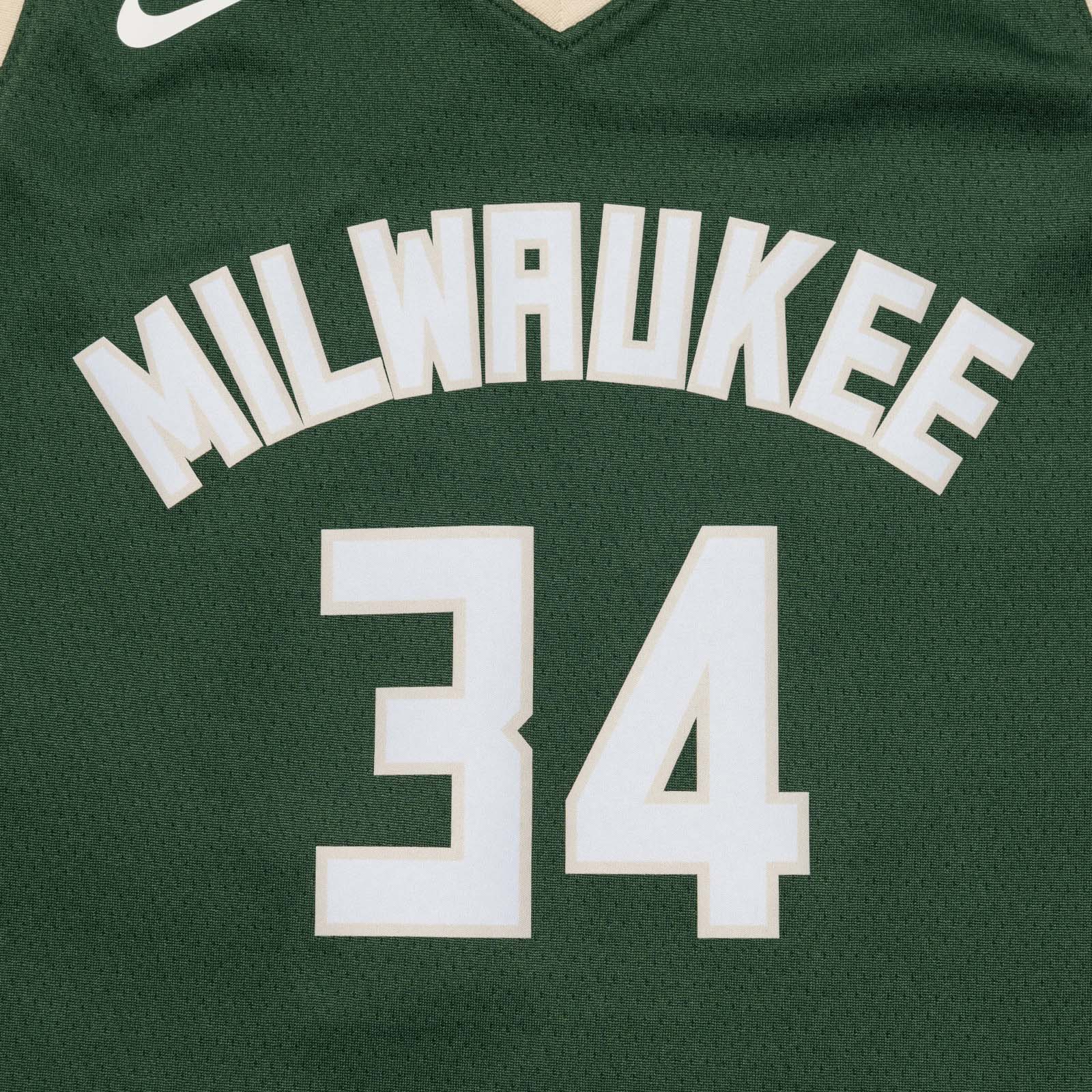 Giannis Antetokounmpo Milwaukee Bucks Icon Edition Youth Swingman