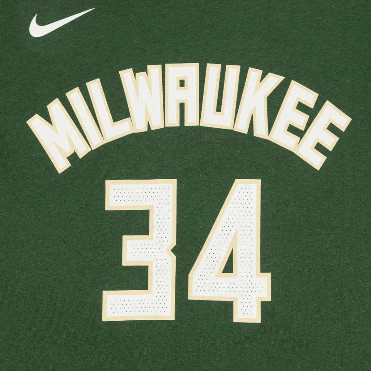 Giannis Antetokounmpo Milwaukee Bucks Name &amp; Number NBA Youth T-Shirt - Green