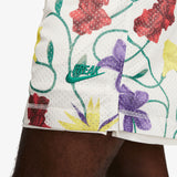 Giannis Floral Printed Standard Issue Shorts - Pale Ivory