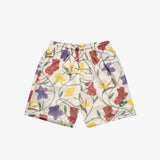 Giannis Floral Printed Standard Issue Shorts - Pale Ivory