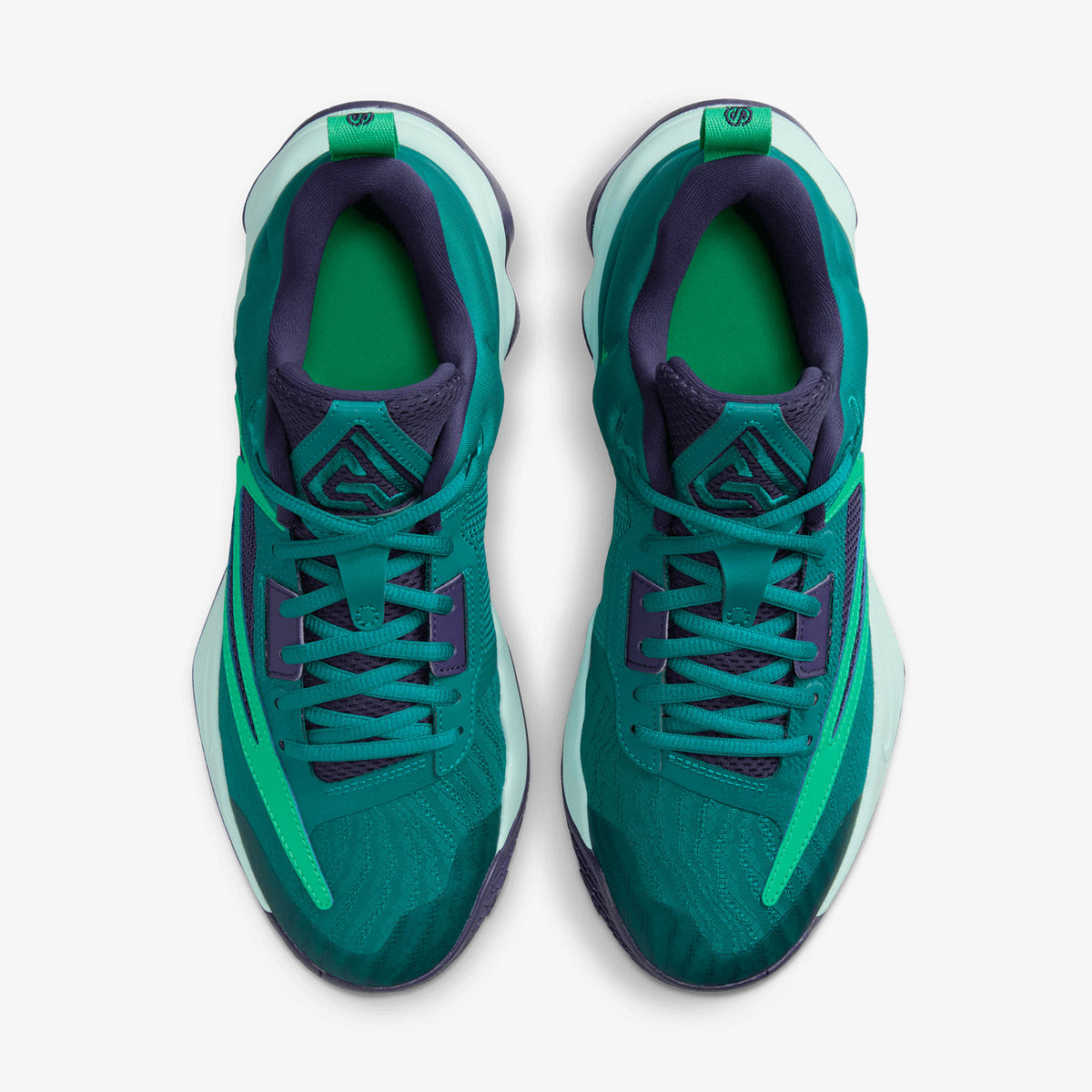 Green and purple nike shoes shop