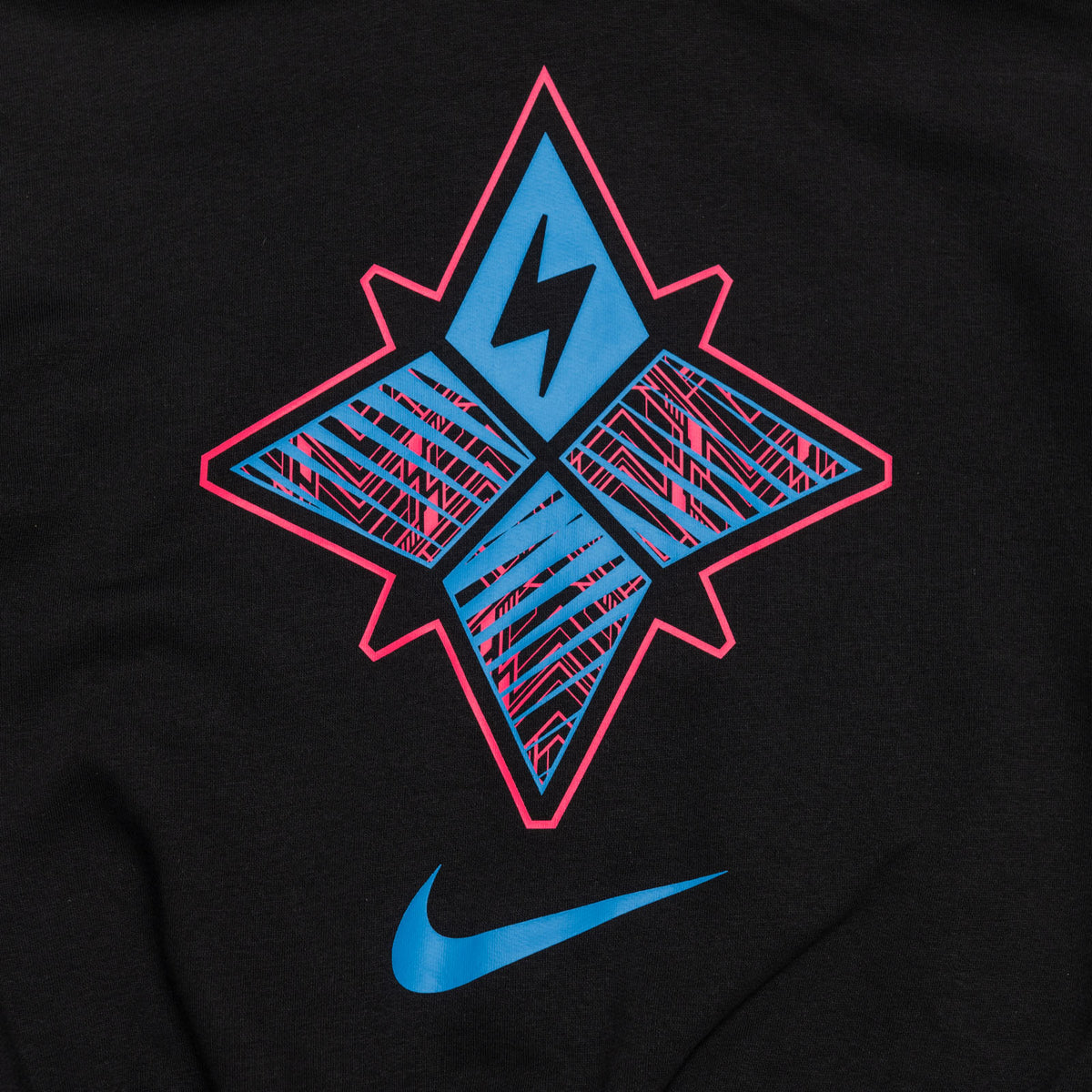 Giannis Logo Fleece Pullover Youth Hoodie - Black