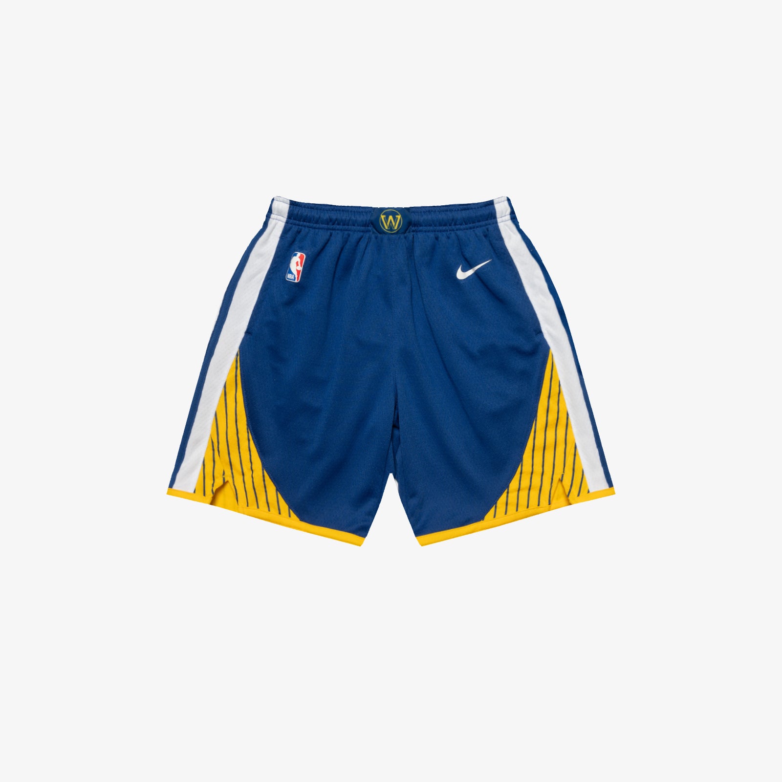 Golden state warriors yellow shorts hot sale