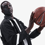 Icon Men's Woven Basketball Jacket - Black