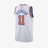 Jalen Brunson New York Knicks Association Edition Swingman Jersey - White
