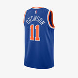 Jalen Brunson New York Knicks Icon Edition Swingman Jersey - Blue