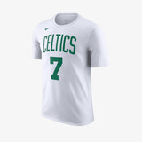 Jaylen Brown Boston Celtics Name & Number NBA T-Shirt - White