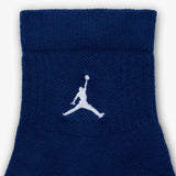 Jumpman Everyday Ankle Socks (3 Pairs) - Indigo/Pine/Plum