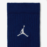 Jumpman Everyday Crew Socks (3 Pairs) - Indigo/Pine/Plum