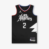 Kawhi Leonard Los Angeles Clippers Statement Edition Swingman Jersey - Black