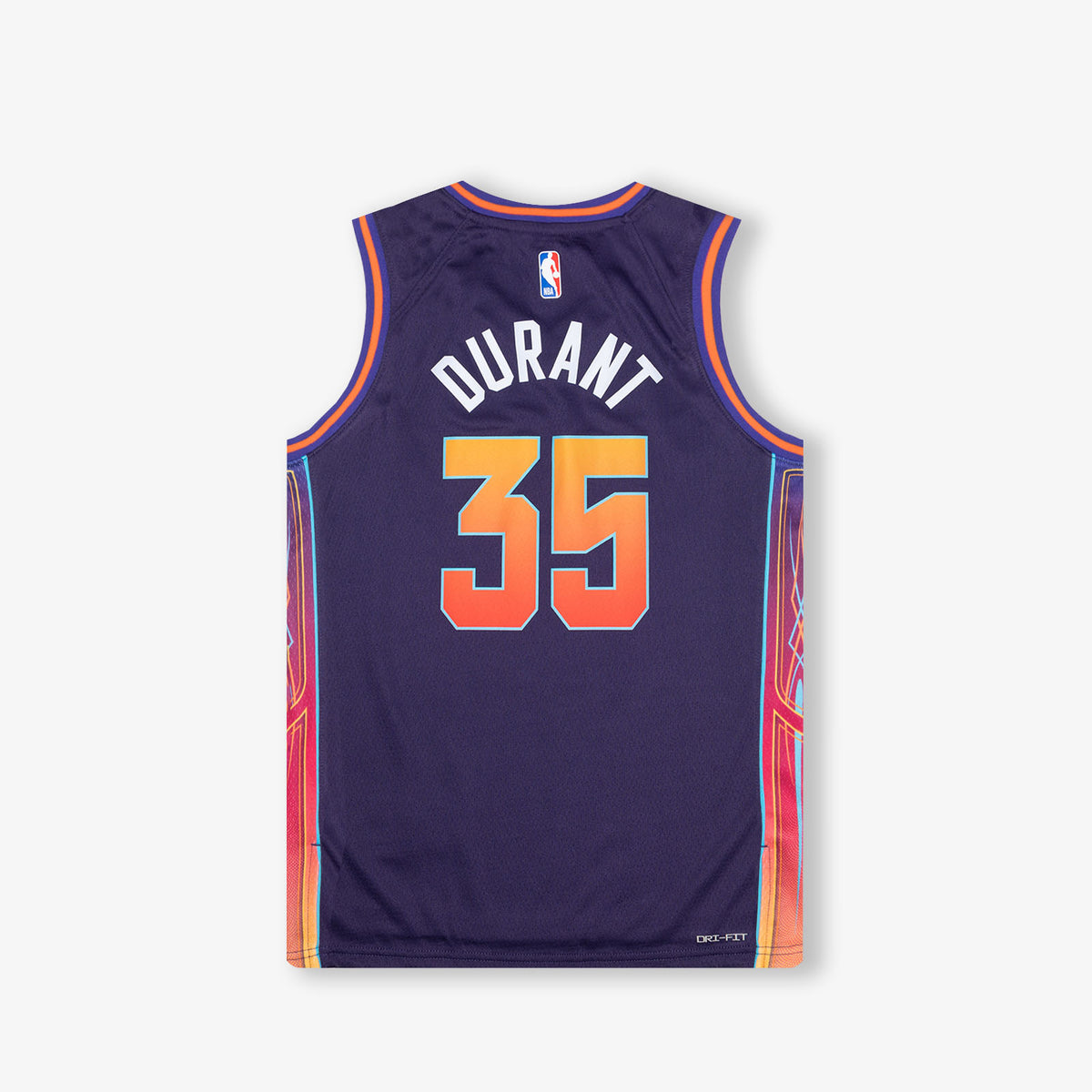 Kevin Durant Phoenix Suns 2024 City Edition Youth Swingman Jersey - Purple