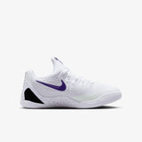 Kobe 9 Elite Protro (GS) - White/Court Purple