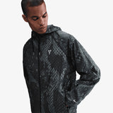 Kobe Lightweight Woven Jacket - Black/Reflective Silver