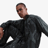 Kobe Lightweight Woven Jacket - Black/Reflective Silver