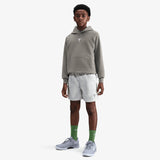 Kobe Lightweight Woven Youth Shorts - White/Reflective Silver