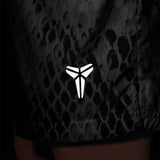 Kobe Lightweight Woven Youth Shorts - White/Reflective Silver