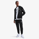 Kobe Tech Fleece Full-Zip Windrunner Jacket - Black/White
