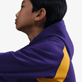 Kobe Therma-FIT Youth Pullover Hoodie - Court Purple/University Gold