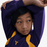 Kobe Therma-FIT Youth Pullover Hoodie - Court Purple/University Gold