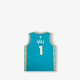 LaMelo Ball Charlotte Hornets 2024 City Edition Toddler Swingman Jersey - Teal